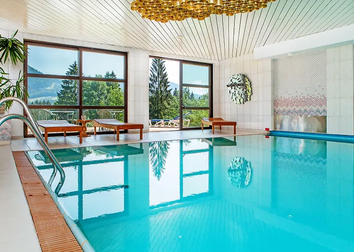 아파트호텔 Appartementhaus Dachsteinblick Mit Indoorpool Und Sauna